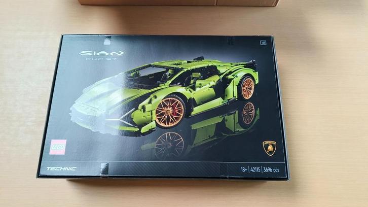 LEGO Technic Lamborghini Sián FKP 37 (42115) – NIEUW, Kinderen en Baby's, Speelgoed | Duplo en Lego, Nieuw, Lego, Complete set