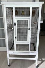 Prachtige vogelkooi + kweekkooi!, Ophalen, Gebruikt, Hout, Vogelkooi