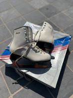 Davos meisjes kunstschaatsen wit maat 33, Ophalen, Gebruikt, Kunstschaatsen