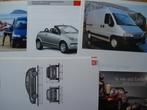 Citroën C3 Pluriel/Jumper/Berlingo/C4 Brochure LOT van 5, Verzenden, Gelezen, Citroën