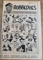 Robbedoes: oud stripknipsel (1947), Collections, Personnages de BD, Gaston ou Spirou, Image, Affiche ou Autocollant, Utilisé, Enlèvement ou Envoi