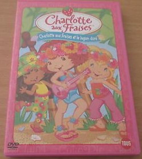 DVD "Aardbei Charlotte en de Gouden Lagune", Cd's en Dvd's, Dvd's | Kinderen en Jeugd, Zo goed als nieuw, Tv fictie, Poppen, Alle leeftijden