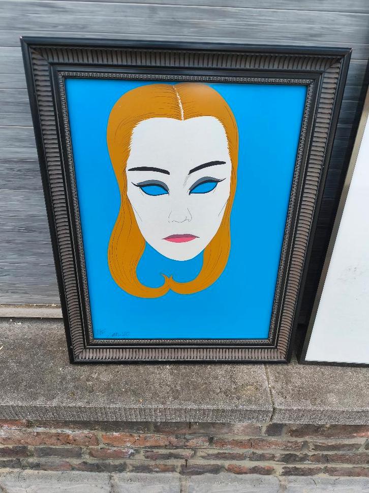 Lithographie promesses d' un visage signe Félix labisse, Antiquités & Art, Art | Lithographies & Sérigraphies, Enlèvement ou Envoi