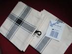 (👉ﾟヮﾟ)👉 Set van 2 Retro / Vintage Theedoeken merk Santens, Huis en Inrichting, Verzenden, Nieuw, Overige kleuren, Theedoek of Handdoek