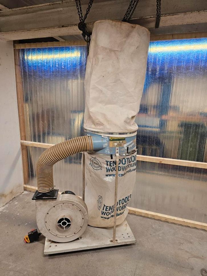 werkplaats afzuiging Bernardo DC300 mot afzuiging, Doe-het-zelf en Bouw, Ventilatie en Afzuiging, Gebruikt, Afzuiger, Ophalen