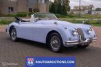 Jaguar XK150 Cabriolet | Route 66 Auctions, Auto's, Lederen bekleding, Blauw, Leder, Bedrijf