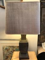 Ancienne lampe Chinoise 50 hauteur pied, 45x45cm abat-jour, Antiek en Kunst, Antiek | Woonaccessoires