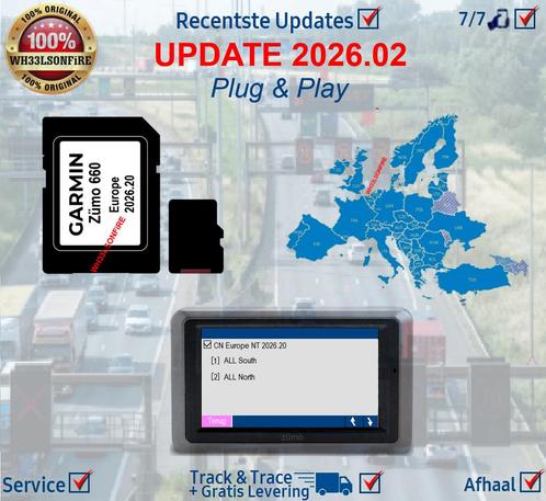 ZUMO 660 Update Sd kaart  Europa 2026.20  ( mei 2025 ), Computers en Software, Navigatiesoftware, Update, Verzenden