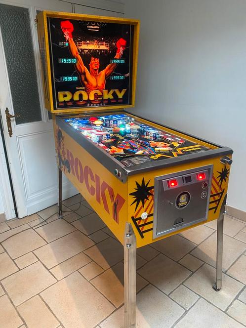 Flipperkast - Rocky - Gottlieb uiterst mooi, Verzamelen, Automaten | Flipperkasten, Gebruikt, Flipperkast, Gottlieb, Ophalen