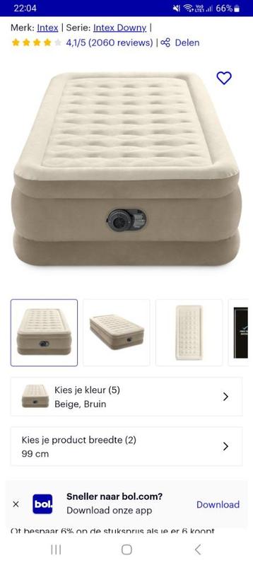 Intex lucht matras 