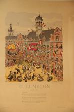 lithographie 'El Lumeçon' signée de Jean Dratz, Enlèvement ou Envoi
