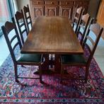 Table ancienne + 6 chaises, Maison & Meubles, Enlèvement, Utilisé, Antiek, 4 à 6 chaises