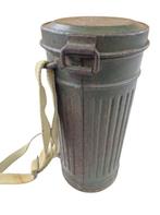 lange gasmasker bus met veer en masker, Verzamelen, Ophalen of Verzenden