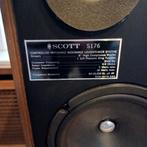 Haut-parleurs d'étagère Vintage Scott S176, Enlèvement ou Envoi