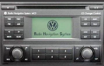 Origineel Volkswagen autoradio, cd, navigatie, plug and play beschikbaar voor biedingen