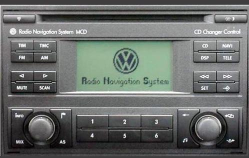 Origineel Volkswagen autoradio, cd, navigatie, plug and play, Auto diversen, Autoradio's, Gebruikt, Ophalen of Verzenden