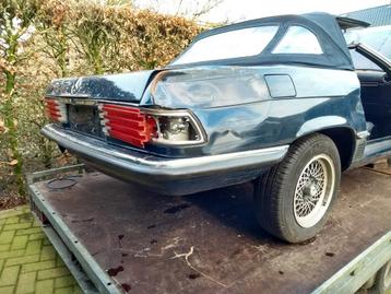 Mercedes SL 280SL R107 W107 in onderdelen garage opruiming  beschikbaar voor biedingen