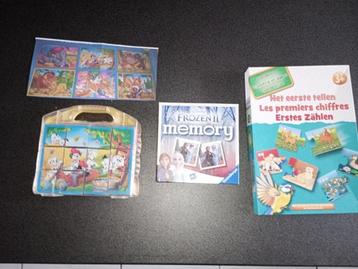 spelletjes : Disney puzzel , Frozen , enz... , 3€/stuk