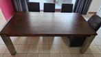 Tafel 200(260) x 100cm, Huis en Inrichting, Tafels | Eettafels, Ophalen, Zo goed als nieuw