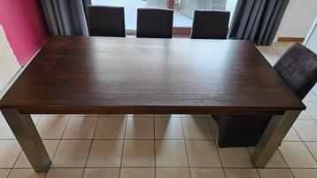 Tafel 200(260) x 100cm beschikbaar voor biedingen