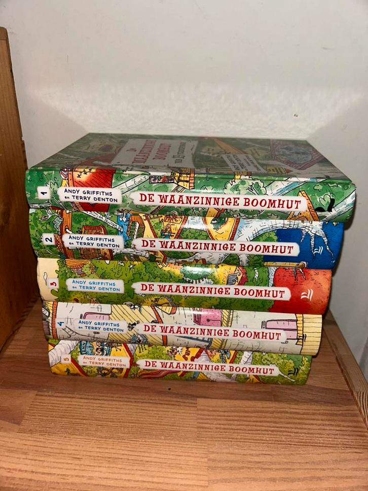 De waanzinnige boomhut, Boeken, Kinderboeken | Jeugd | onder 10 jaar, Ophalen of Verzenden