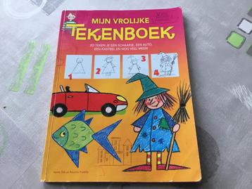Vrolijk tekenboek, zo teken je een giraf en nog veel meer. beschikbaar voor biedingen