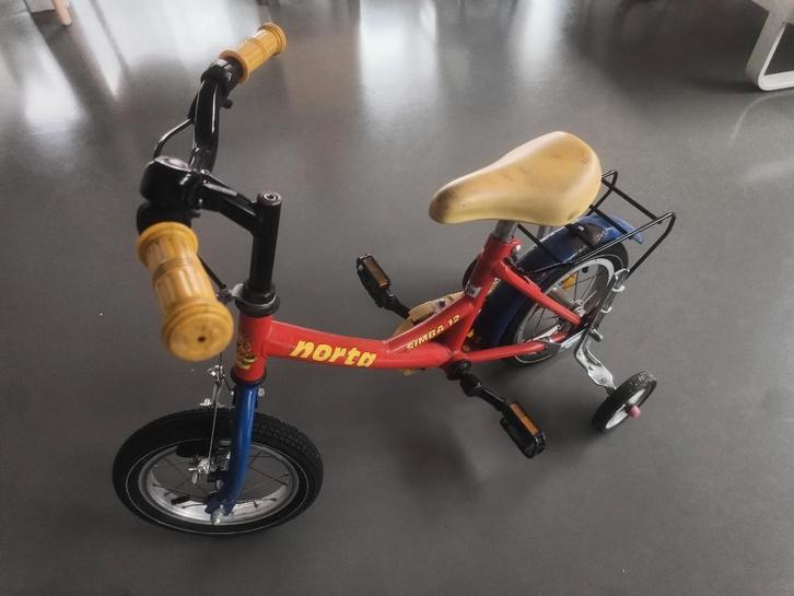 Norta Simba 12 kinderfiets, Fietsen en Brommers, Fietsen | Kinderfietsjes, Gebruikt, Minder dan 16 inch, Zijwieltjes, Ophalen
