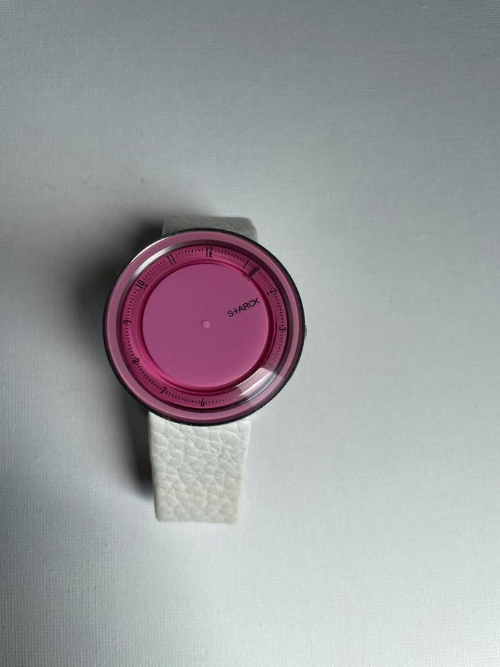 Philippe Starck horloge, Handtassen en Accessoires, Horloges | Dames, Gebruikt, Ophalen of Verzenden