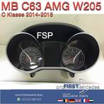 W205 C63 AMG Tellerklok Mercedes C Klasse 2014-2018 kmteller, Gebruikt, -, Ophalen of Verzenden, -