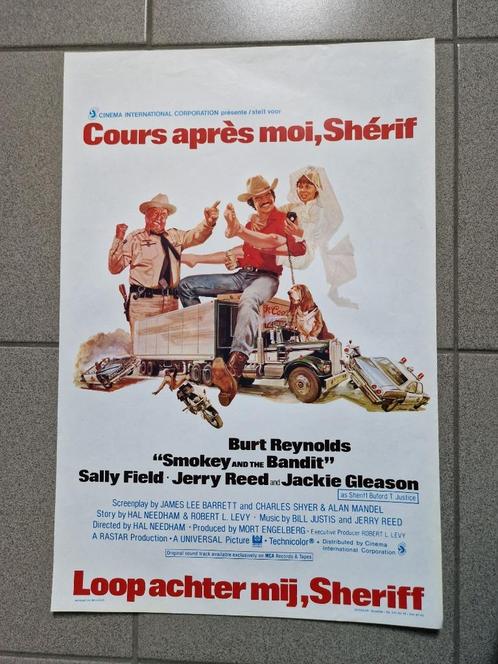 filmaffiche Smokey And The Bandid 1977 filmposter, Collections, Posters & Affiches, Comme neuf, Cinéma et TV, A1 jusqu'à A3, Rectangulaire vertical