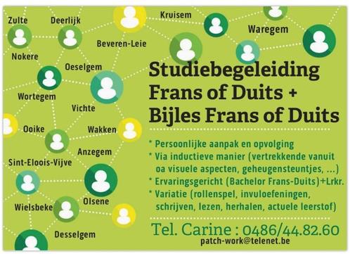 Bijles bijlessen Frans en Duits. Studiebegeleiding., Diensten en Vakmensen, Bijles, Privé-les en Taalles, Bijles