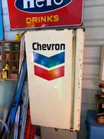 CHEVRON oude olie bar garage, Ophalen, Gebruikt, Gebruiksvoorwerp