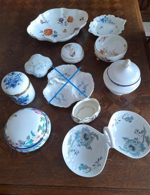 Limoges 11 gesigneerde stukken, Antiek en Kunst, Antiek | Porselein, Ophalen of Verzenden