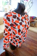 uniek bijzonder sfeervol retro blouse, Comme neuf, Unika, Taille 38/40 (M), Autres couleurs
