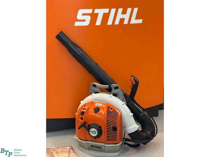 Stihl Gebruikte ruggedragen bladblazer br500 br600, Zakelijke goederen, Machines en Bouw | Tuin, Park en Bosbouw, Bladblazer