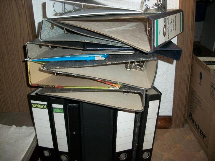 Ringfarden, klasseur, ringmappen, Divers, Accessoires de bureau, Comme neuf, Enlèvement