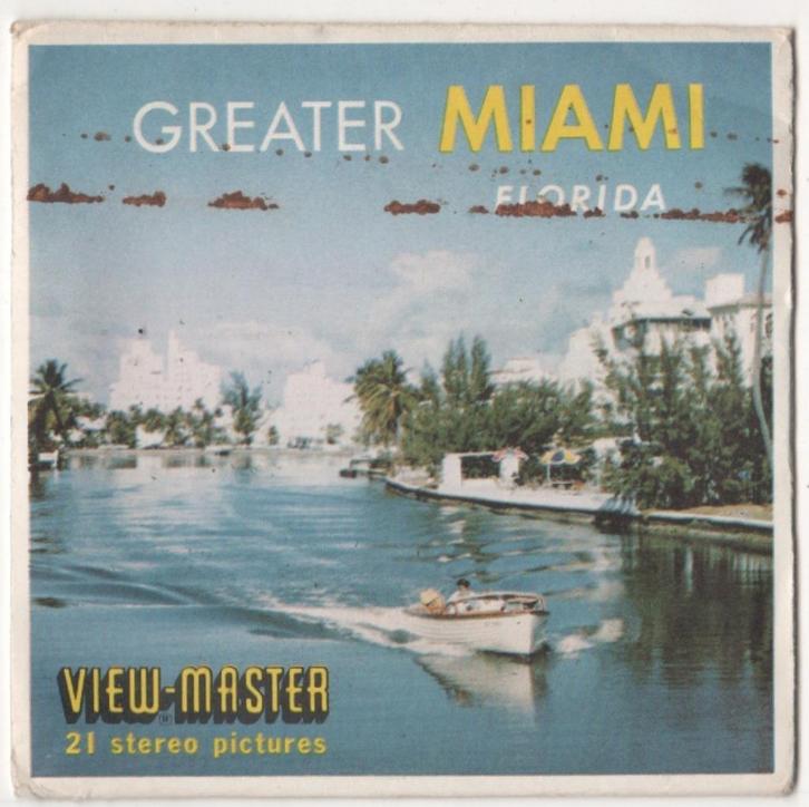 View-master Miami A 963, Antiek en Kunst, Antiek | Speelgoed, Ophalen of Verzenden