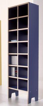 4 CD kasten van IKEA - blauw, Ophalen of Verzenden, Gebruikt, Cd's