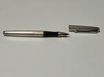 Parker 75 Sterling Silver Ciselé – Plume en or 14K, Ophalen of Verzenden, Zo goed als nieuw, Vulpen, Parker