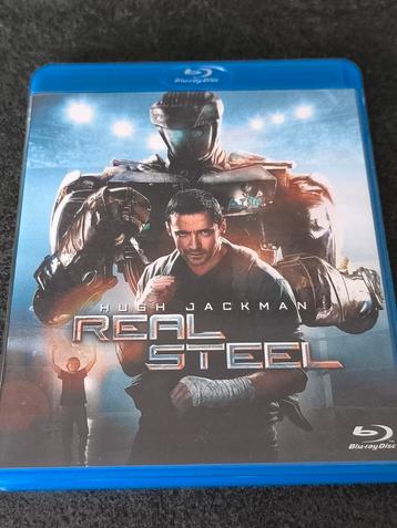 ② Blu ray Real Steel, Hugh Jackman, comme neuf — Blu-ray — 2ememain