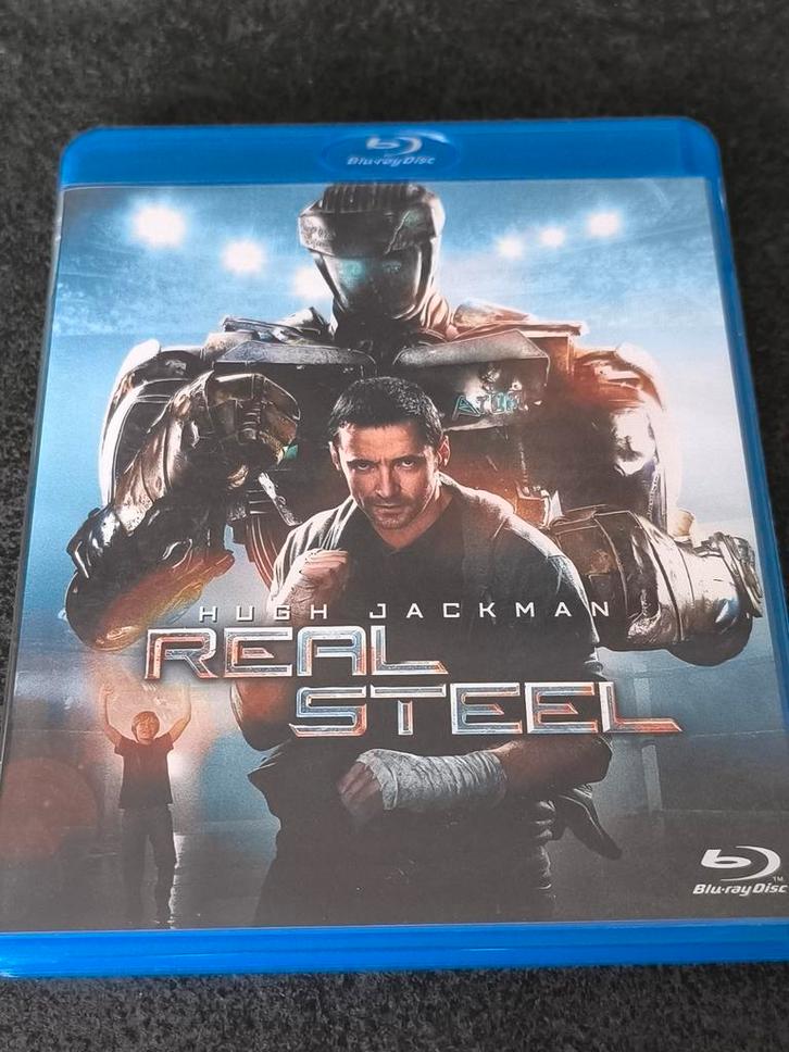 Blu ray Real Steel, Hugh Jackman, comme neuf, Cd's en Dvd's, Blu-ray, Zo goed als nieuw, Ophalen of Verzenden