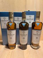 The Macallan whisky - 12y-15y-18y Triple Cask serie, Verzamelen, Ophalen, Zo goed als nieuw