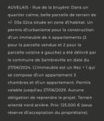 Terrain a vendre avec permis 2 appartement, Immo, 200 tot 500 m²