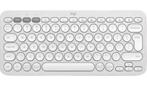 Logitech Pebble Keys 2 K380 S toestenbord wit Qwerty, Computers en Software, Ophalen, Logitech G, Nieuw, Draadloos