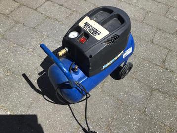 Compressor 24 l, Doe-het-zelf en Bouw, Compressors, Ophalen, Gebruikt, 6 tot 10 bar