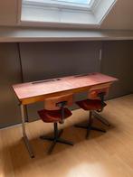 Schoolbank, Kinderen en Baby's, Kinderkamer | Tafels en Stoelen, Ophalen, Zo goed als nieuw