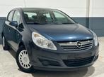 OPEL CORSA 1.0i BENZINE COSMO AIRCO 1EIGENAAR 100.000KM, Auto's, Opel, Stof, Zwart, Blauw, Handgeschakeld