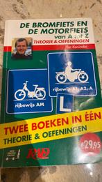 Boek ‘De Bromfiets en motorfiets’ theorie en oef, Boeken, Ophalen of Verzenden, Zo goed als nieuw