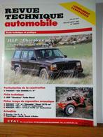RTA - Jeep Cherokee - Peugeot 505 Dangel 4 x 4 - n 529-530, Verzenden