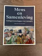 Mens en samenleving - gedragswetenschappen voor managers, Ophalen of Verzenden, Adelien Decramer